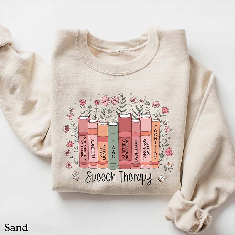 Speech Therapy Wildflowers Sweatshirt