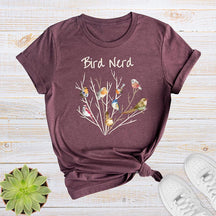 Bird Nerd Funny Animal Lover T-Shirt