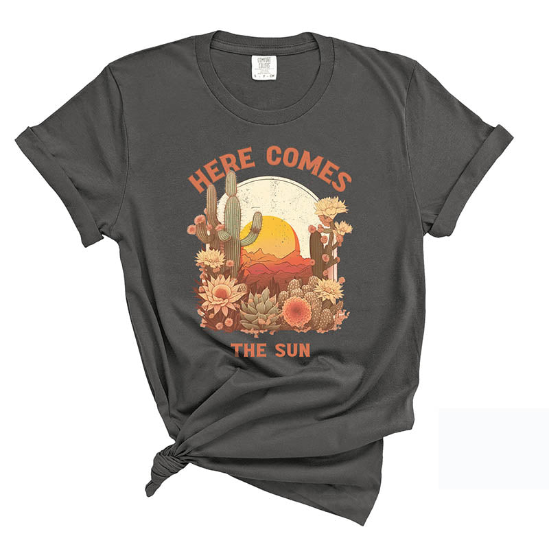 Here Comes The Sun Cactus T-Shirt