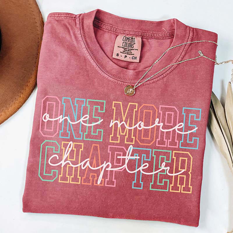 One More Chapter Book Lover T-Shirt