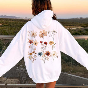 Granola Girl Pressed Wildflower Hoodie