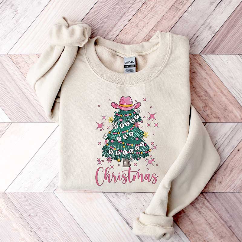 Cowgirl Christmas Sweatshirt