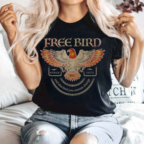 Free Bird Comfort Colors Rock Band T-Shirt