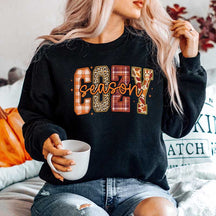 Retro Fall  Cozy Season Sweatshirt