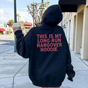 Marathon Runner Moms Hoodie