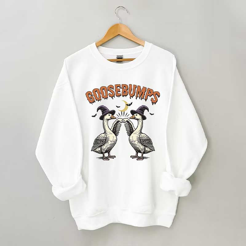 Goose Bumps Halloween Sweatshirt