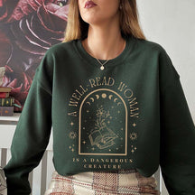 A Well Read Woman Bookish Sweatshirt