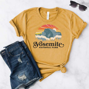 Yosemite Mountain Hiking T-Shirt