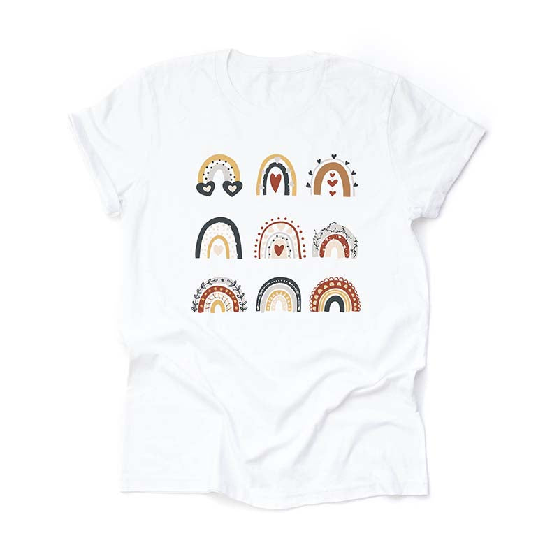 Boho Rainbows in a Row T-Shirt