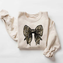 Hunting Camo Bow Sweatshirt