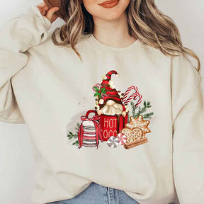 Cute Hot Cocoa Gnome Sweatshirt