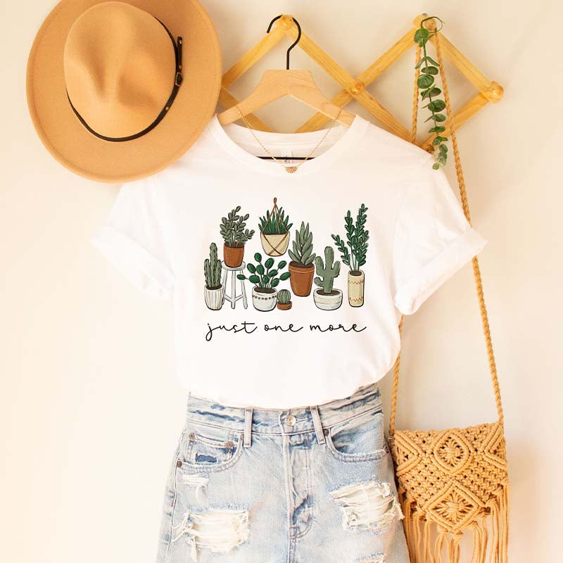 Just One More Plant Gardening T-Shirt