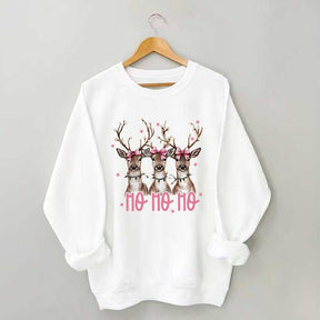 Ho Ho Ho Deer Sweatshirt