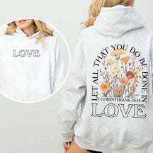 Let All That You Do Religious Hoodie