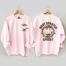 Boot Scoot Spooky Cowboy Ghost Sweatshirt