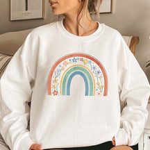 Rainbow Wildflowers  Best Gift Sweatshirt