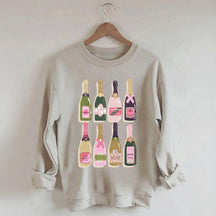 Champagne Bottles Lovers Sweatshirt