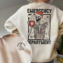 Emergency Department Christmas Sweatshirt