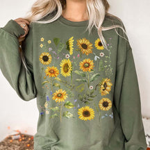 Vintage Sunflower Sweatshirt