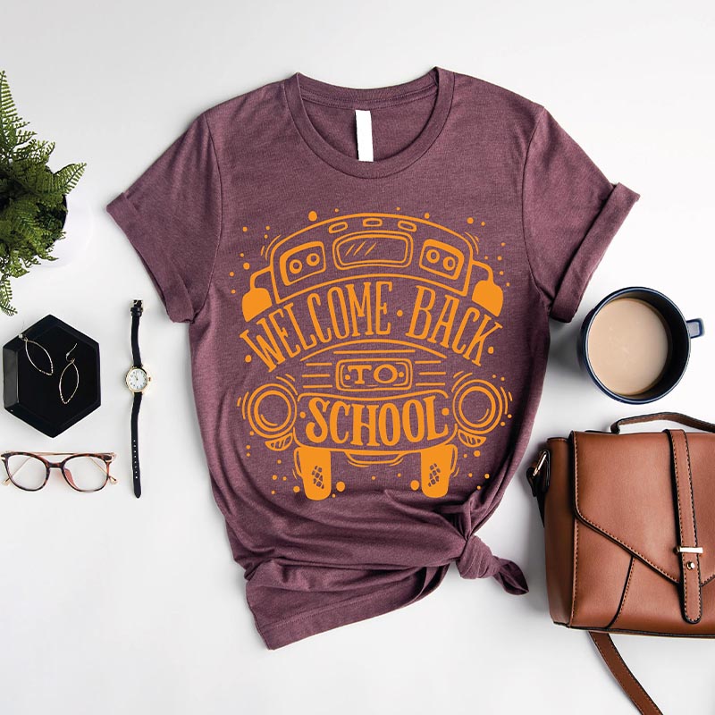 Welcome Back To School Bus T-Shirt