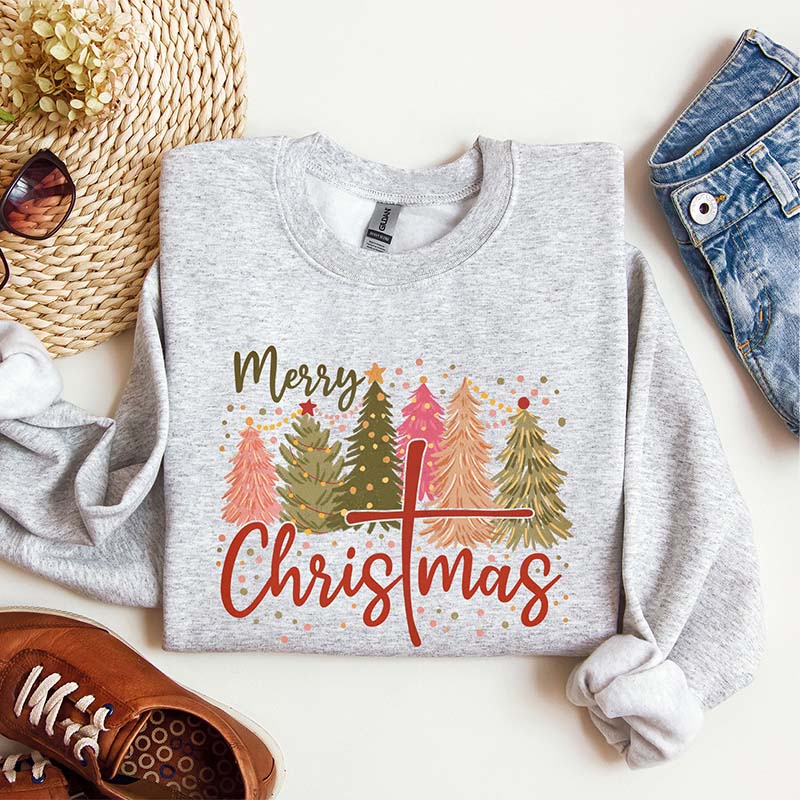 Merry Christmas Faith Sweatshirt