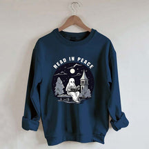 Halloween Read In Peace Sweatshirt