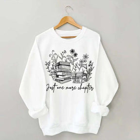 Reading Just One More Chapter Plant Sweatshirt