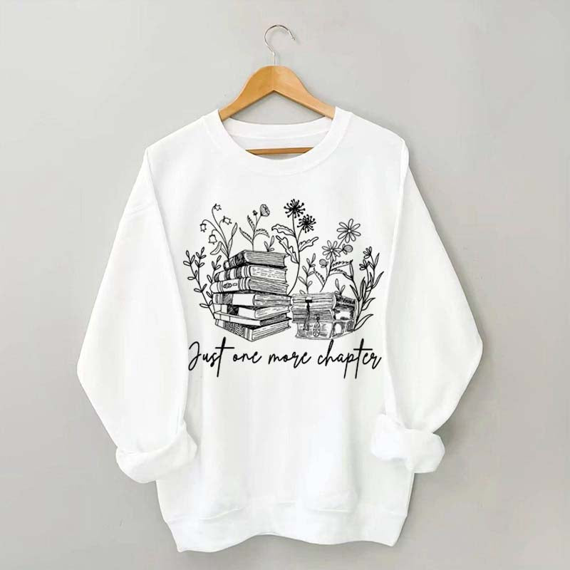 Reading Just One More Chapter Plant Sweatshirt