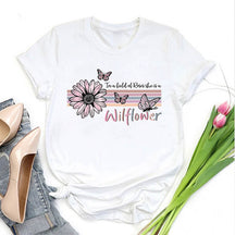 Sunflower with Butterflies T-Shirt