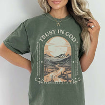 Boho Trust in the Lord Proverbs T-Shirt