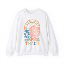 Retro Teacher Floral Spring Sweatshirts