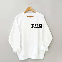 Run Marathon Gym Sweatshirt