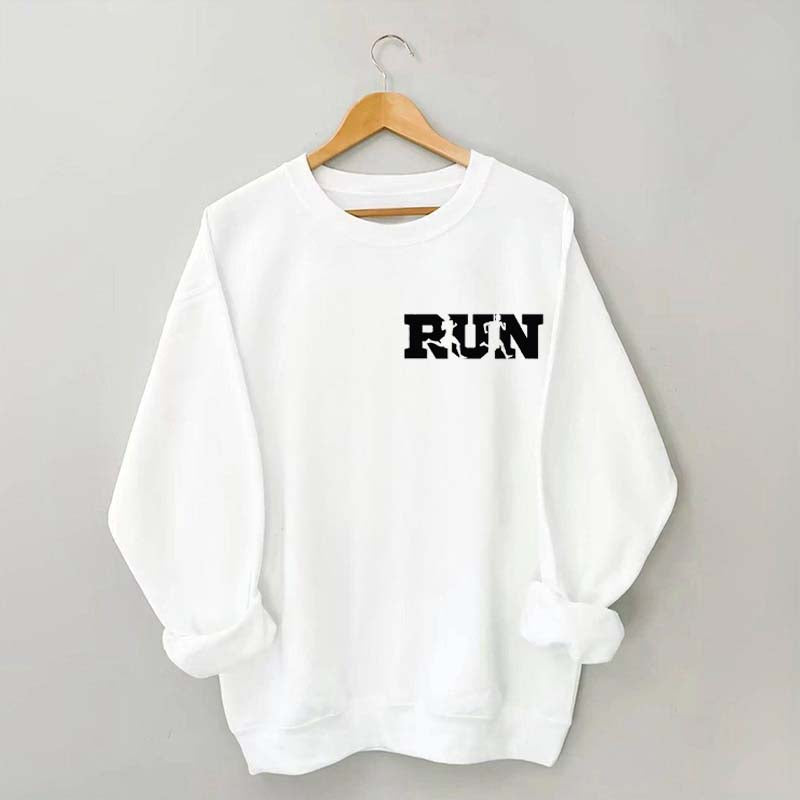 Run Marathon Gym Sweatshirt