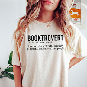 Booktrovert Bookish Book Nerd T-Shirt