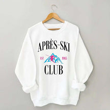 Vintage Style Apres Ski Club 80s Sweatshirt