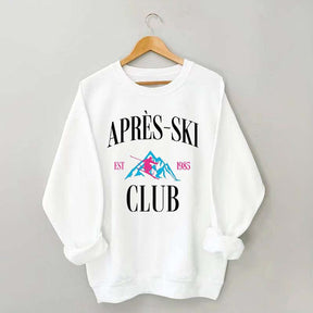 Vintage Style Apres Ski Club 80s Sweatshirt