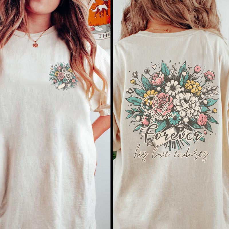 Boho Women Bible Verse  Floral T-Shirt