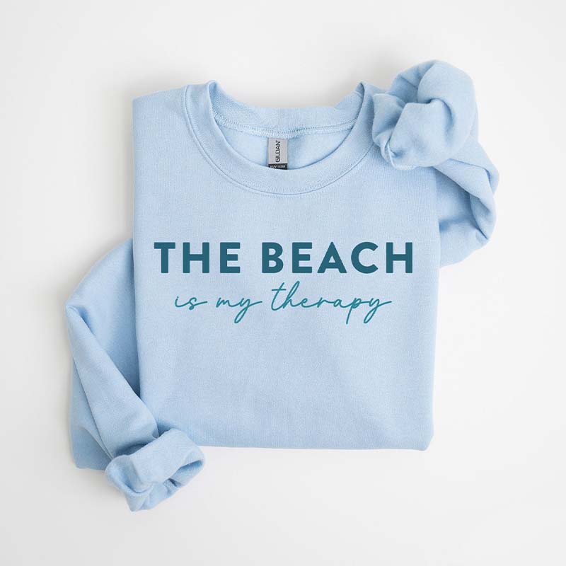 The Beach Is My Therapy Sweatshirt