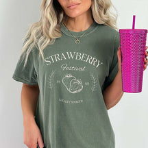 Strawberry Festival Vintage Comfort Colors T-Shirt