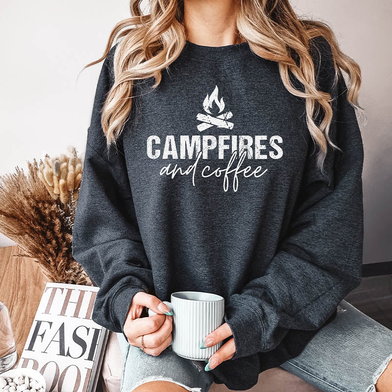 Campfires Outdoor Adventure Sweatshirt