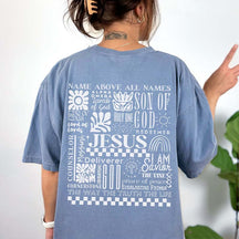 Faith Based Names of Jesus T-Shirt