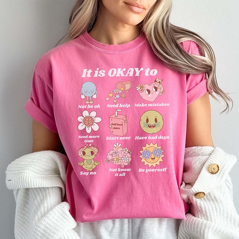 Retro Mental Health Matters T-Shirt