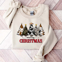 Country Cow Christmas Sweatshirt