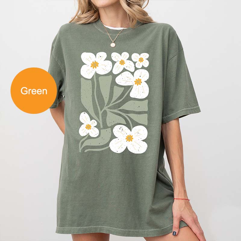 Flower Retro Daisy Lovers T-Shirt