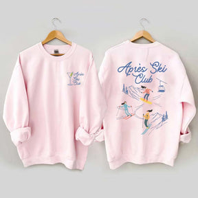 Retro Apres Ski Cute Adventure Sweatshirt