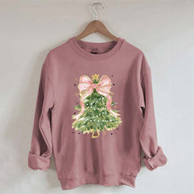 Watercolor Christmas Tree Sweatshirt