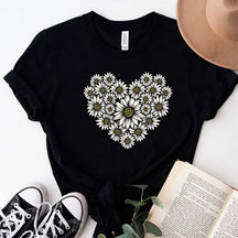 Daisy Boho Floral T-Shirt