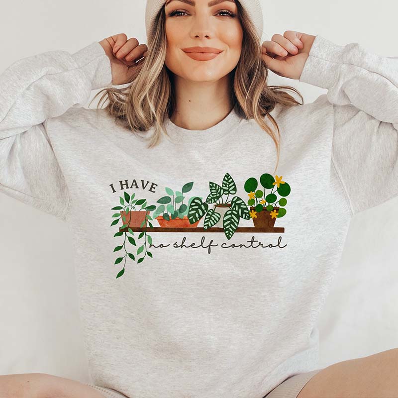 Indoor Plant MaMa No Shelf Control Houseplant Sweatshirt