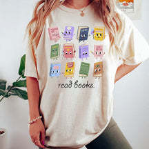 Retro Reading Posters Bookworm T-Shirt