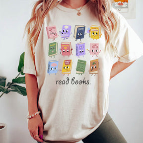 Retro Reading Posters Bookworm T-Shirt